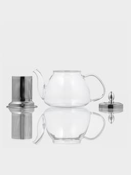 Заварочный чайник Magistro «Жак», 700 мл, металлическое сито, стекло, прозрачный