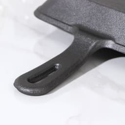 Сковорода - гриль «Квадрат. Гриль», 19×3 см, индукция, чугун, серая