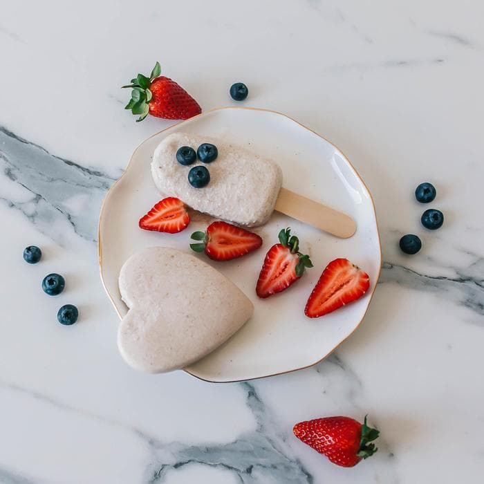 Форма для мороженого «Сердечко», силикон, 19.5×14×2.5 см, 2 ячейки (8.4×9 см), МИКС