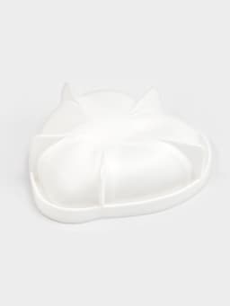 Форма для муссовых десертов и выпечки Доляна «Сердце малое», силикон, 17.5×4.7 см, белая