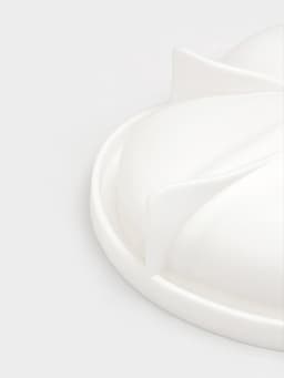 Форма для муссовых десертов и выпечки Доляна «Сердце малое», силикон, 17.5×4.7 см, белая