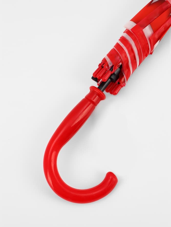 Зонт - трость детский «Божьи коровки», 3Д, полуавтоматический, 8 спиц, R=41/47 см, d=82 см