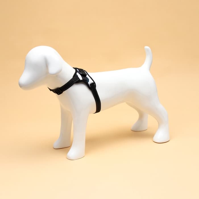 Шлейка К7, размер S, ОГ 44-55 см, вес 5-9 кг, мягкая, светоотражающая, хаки