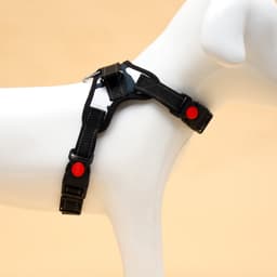 Шлейка К7, размер М, ОГ 52-66 см, вес 9.5-17.5 кг, мягкая, светоотражающая, хаки