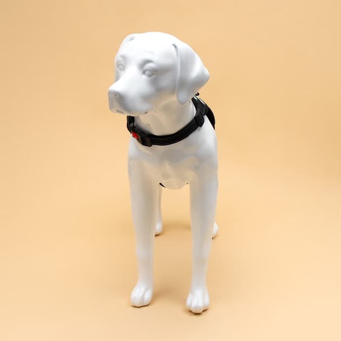 Шлейка К7, размер L, ОГ 64-86 см, вес 18- 27.5 кг, мягкая, светоотражающая, хаки