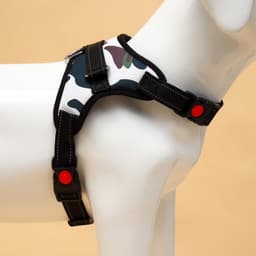 Шлейка К7, размер XL, ОГ 74-92 см, вес 28-47.5 кг, мягкая, светоотражающая, хаки