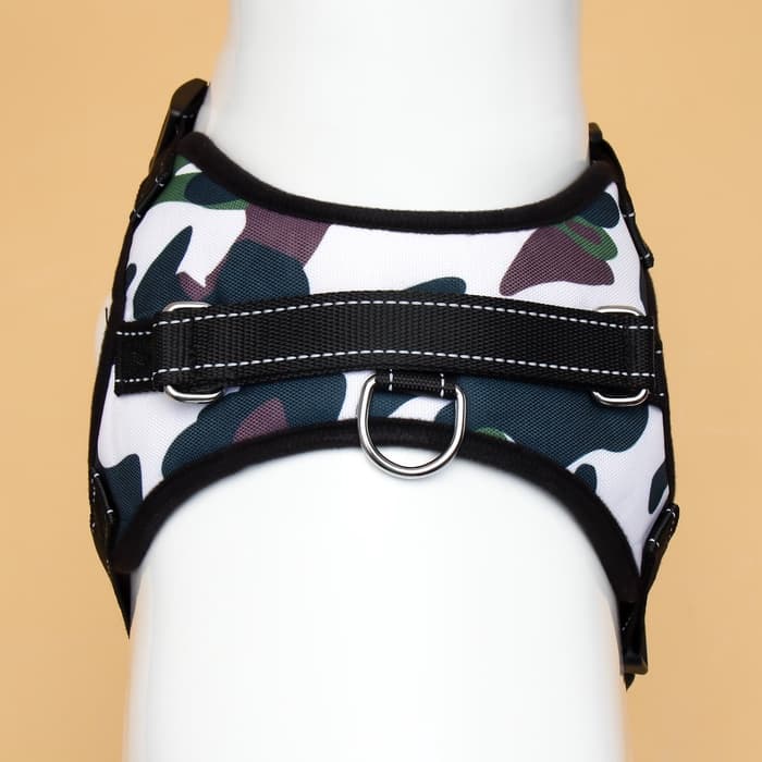 Шлейка К7, размер XL, ОГ 74-92 см, вес 28-47.5 кг, мягкая, светоотражающая, хаки