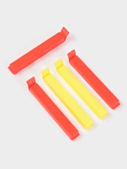 Зажимы для пакетов Доляна «Лёд», 10.5 см, 5 шт., МИКС