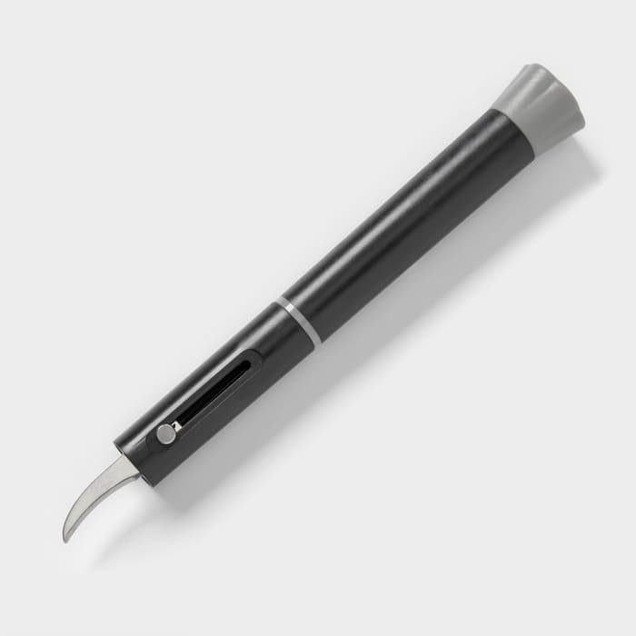 Штопор для вина вакуумный «Умница», 19 см, чёрный