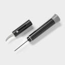 Штопор для вина вакуумный «Умница», 19 см, чёрный