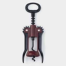 Штопор для вина «Мастак», h=16.5 см, бордовый