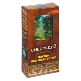 Безалкогольный алтайский бальзам на травах «Сибирский» жизнь без онкологии, 250 мл
