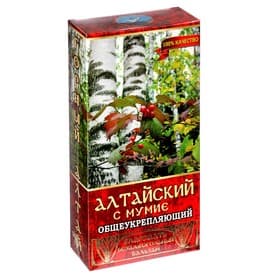 Безалкогольный алтайский бальзам на травах «Алтайский» общеукрепляющий, 250 мл