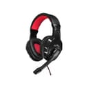 Наушники с микрофоном Oklick HS-L320G Phoenix, мониторные, оголовье, провод 1.9 м, чёрные