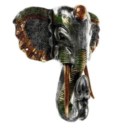 Панно настенное «Голова слона», 33×13×40 см