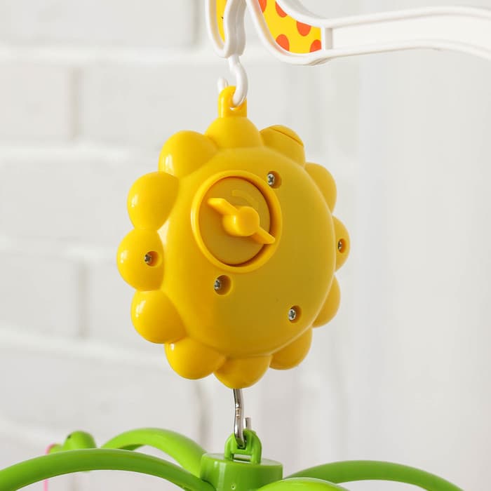 Мобиль музыкальный на кроватку Крошка Я «Пряничный Домик. Птицы», заводной