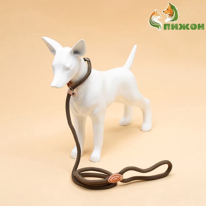 Ринговка для собак, 150×1 см, бежевая