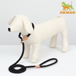 Ринговка для собак, 150×1 см, чёрная