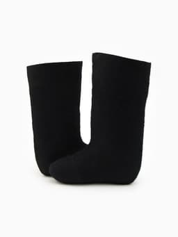 Валенки женские, размер 40 (28), чёрные