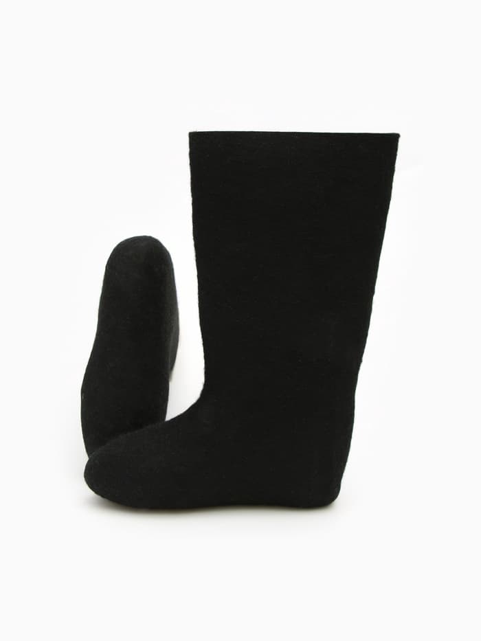 Валенки мужские, размер 43 (31), чёрные