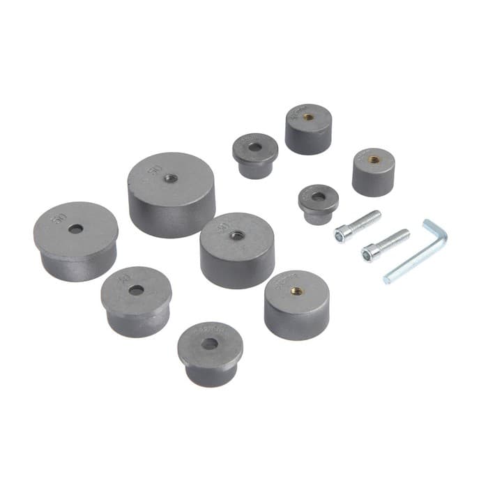 Аппарат для сварки пластиковых труб ТУНДРА, 1000 Вт, комплект насадок 20-50 мм, 50-300°