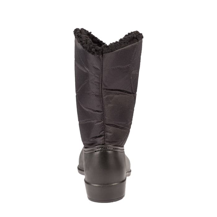 Сноубутсы женские, цвет чёрный размер 37-38