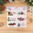 Наклейки на окна «Новогодние», 6 шт., 10×17.5 см