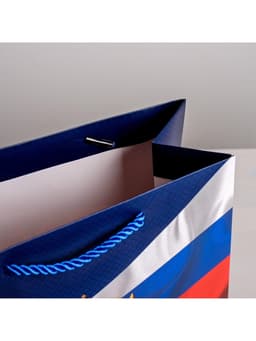 Пакет подарочный, упаковка, «Россия», 25×32×12 см