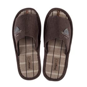 Тапочки мужские арт. HM9-2883, цвет коричневый, размер 45