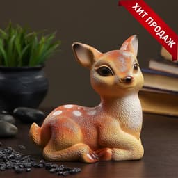 Копилка для денег «Оленёнок», гипс, 16×11×17 см