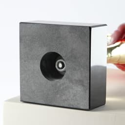 Кубок 187, наградная фигура, золото, подставка камень, 22.8 см