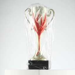 Кубок 187, наградная фигура, золото, подставка камень, 22.8 см