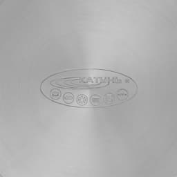 Кастрюля Катунь «Гретта», 4.5 л, d=22 см, с крышкой, капсульное дно, индукция, нержавеющая сталь, AISI - 201, хромированная