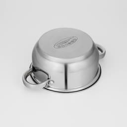 Набор кастрюль «Гретта», 2 предмета: 2.2; 4.2 л, капсульное дно, индукция, нержавеющая сталь, AISI - 201