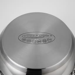 Набор кастрюль «Гретта», 2 предмета: 2.2; 4.2 л, капсульное дно, индукция, нержавеющая сталь, AISI - 201