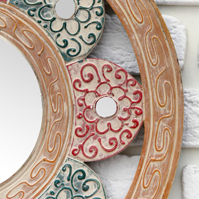 Панно зеркальное «Королевство», 40×1×40 см