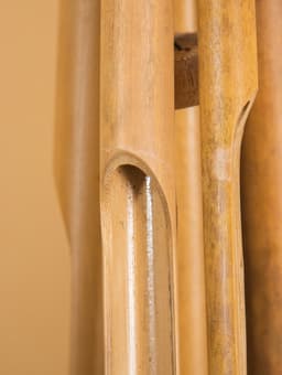 Музыка ветра «Кошечка», 44×8×8 см, бамбук