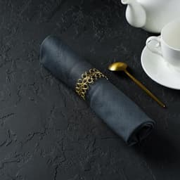 Кольцо для салфеток «Венок», 4.5×2 см, железо, золотистое