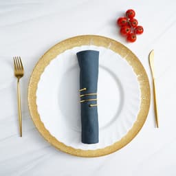 Кольцо для салфеток «Спираль», 4.5×4 см, железо, золотистое