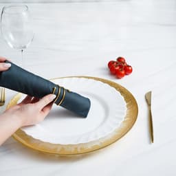 Кольцо для салфеток «Спираль», 4.5×4 см, железо, золотистое