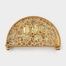 Салфетница декоративная «Птицы», 15×4×8.5 см, золотистая