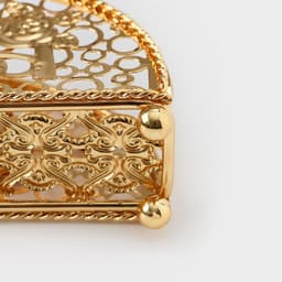 Салфетница декоративная «Птицы», 15×4×8.5 см, золотистая