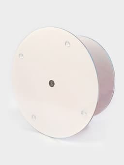 Этажерка-фруктовница круглая Доляна «Маффин», 2 яруса, d=25/20 см, стекло