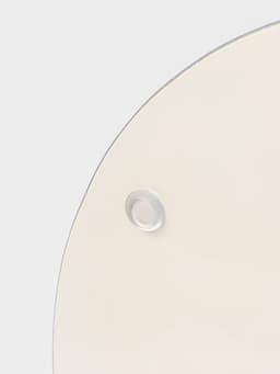 Этажерка-фруктовница круглая Доляна «Маффин», 2 яруса, d=25/20 см, стекло