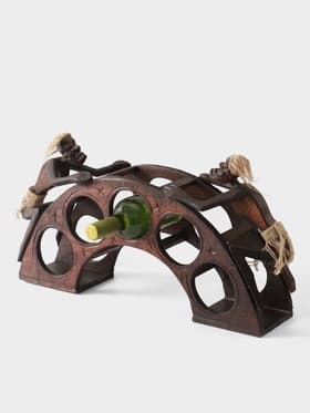 Подставка под бутылки «Аборигены на мосту», 32×60×15 см