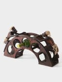 Подставка под бутылки «Аборигены на мосту», 32×60×15 см