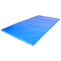 Мат, 200×100×4 см, цвет синий