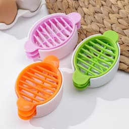 Яйцерезка - овощерезка Доляна «Филти», 3 насадки, 33.5×7×3 см, пластик, МИКС