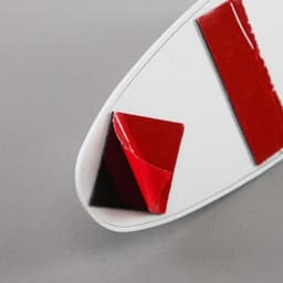 Антенна акулий плавник на крышу, белый, пластик