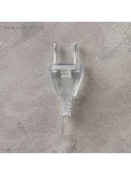 Светодиодная фигура «Подарки с серой лентой» 15, 20, 25 см, текстиль, металл, 220 В, свечение белое